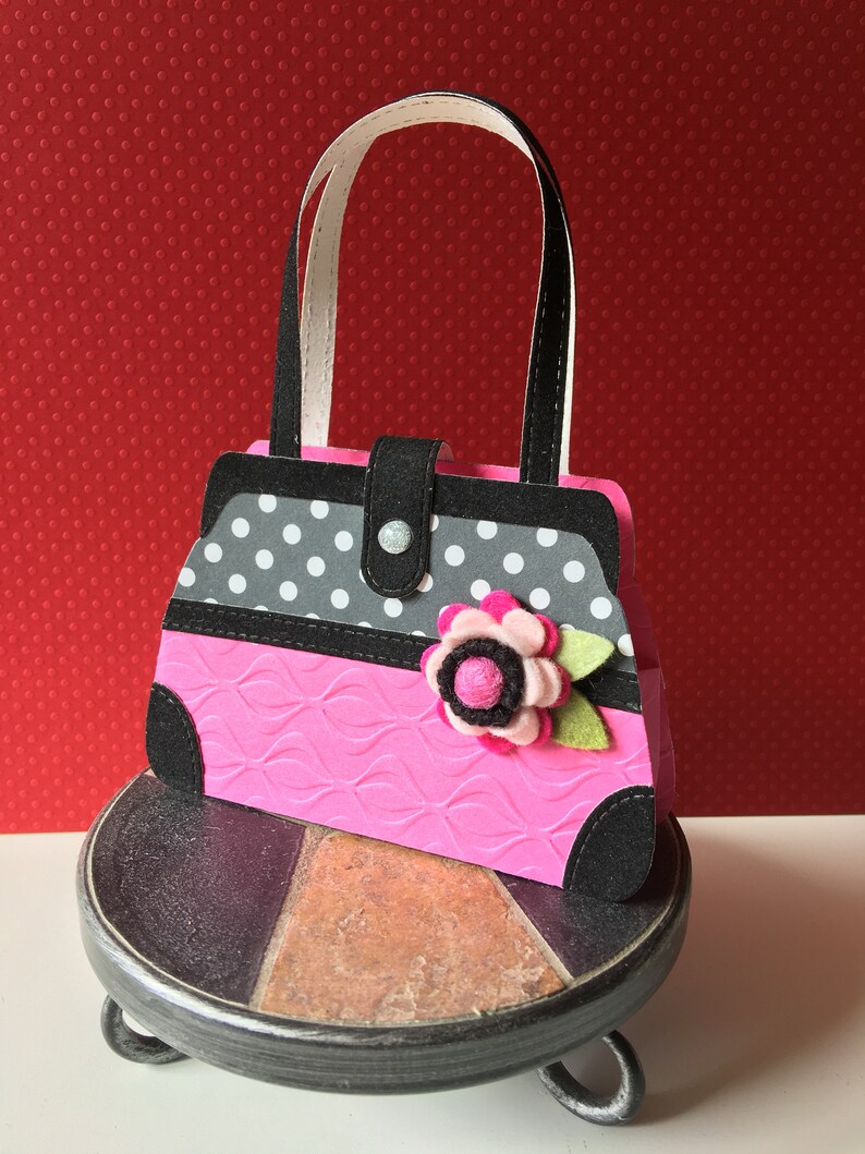 Paper purse gift bag Gift card holder Mothers Day gift Etsy