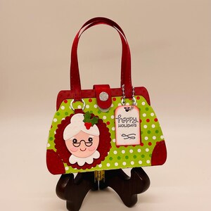 Handmade Christmas Gift Card Holder, Holiday Paper Purse Treat Bag image 7