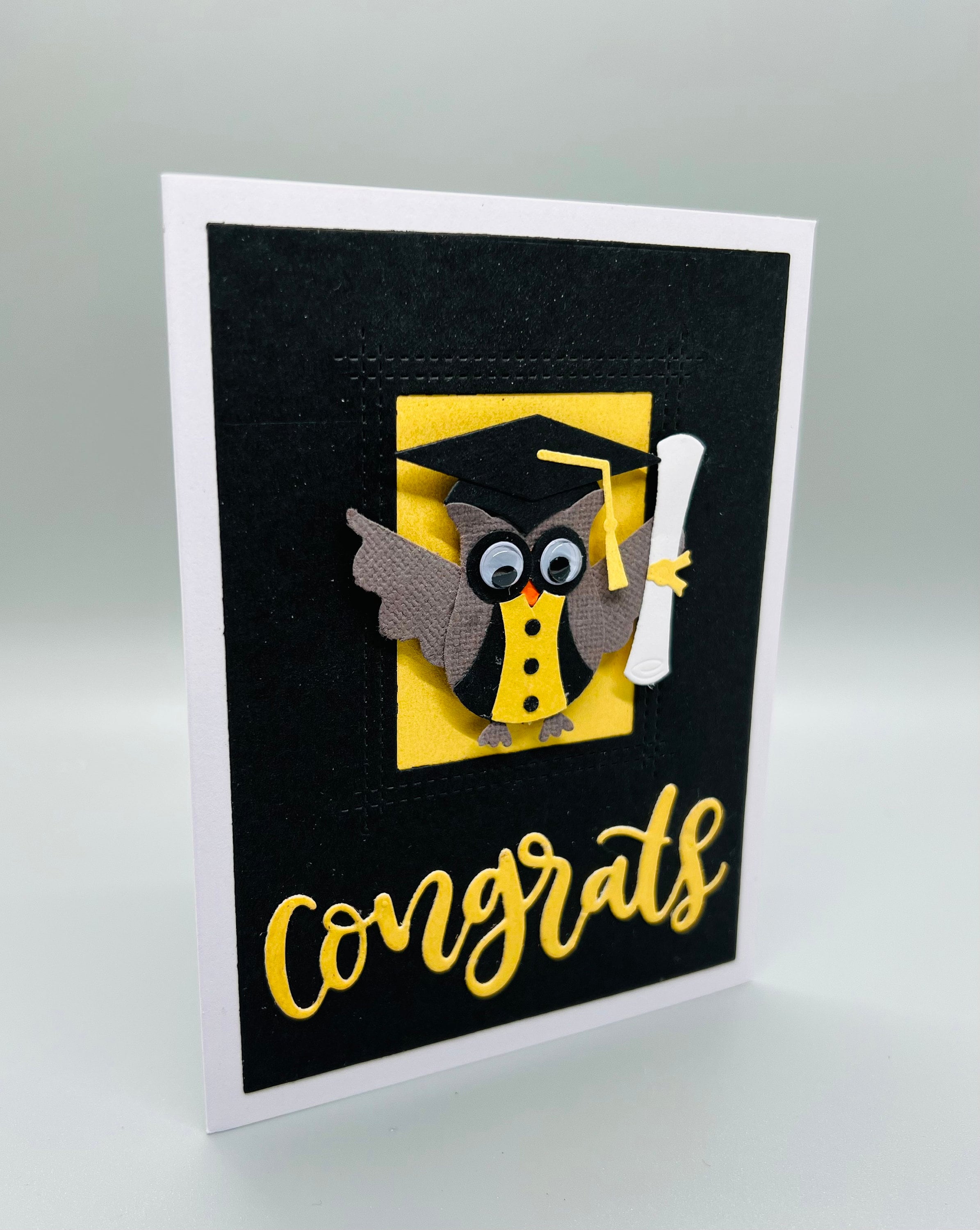 handmade grad cards DIY Graduation Card idea // How to make Graduation Card // Handmade Congratulations Card