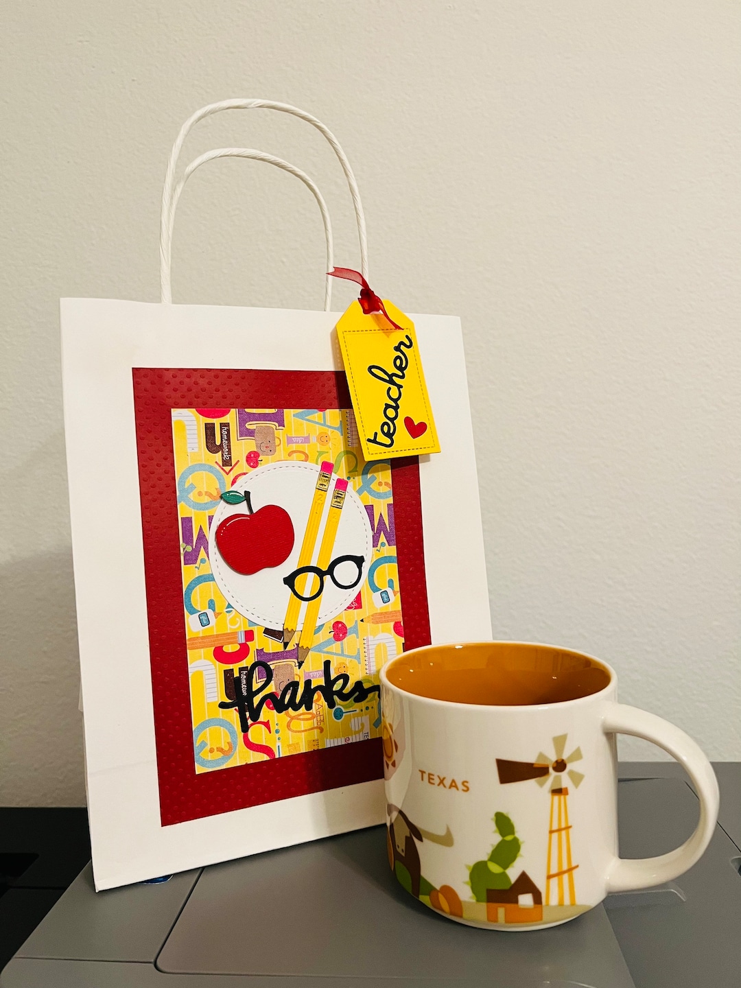 Teacher Appreciation Gift Bag: Decorated Paper Treat Bag - Etsy