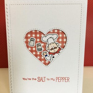 Love chefs - Valentine&#39;s for chefs - Love card for chefs - Chef love card - Happy valentine&#39;s day for a chef