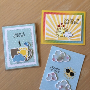 Encouragement cards - Handmade cards of encouragement - Bright your day cards - Friendship cards - Card for college student - Funny cards