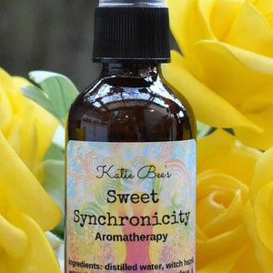 2 oz süße Synchronität Aromatherapie Raum Spray, ätherisches Öl Raum Spray, Raum Nebel
