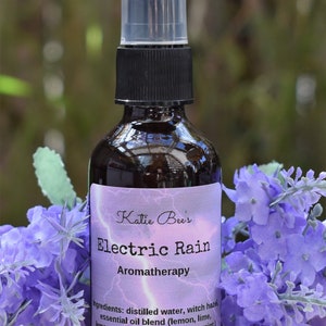 2 oz elektrische Regen Aromatherapie Raum Spray, ätherisches Öl Raum Spray, Raumnebel, belebende Aromatherapie