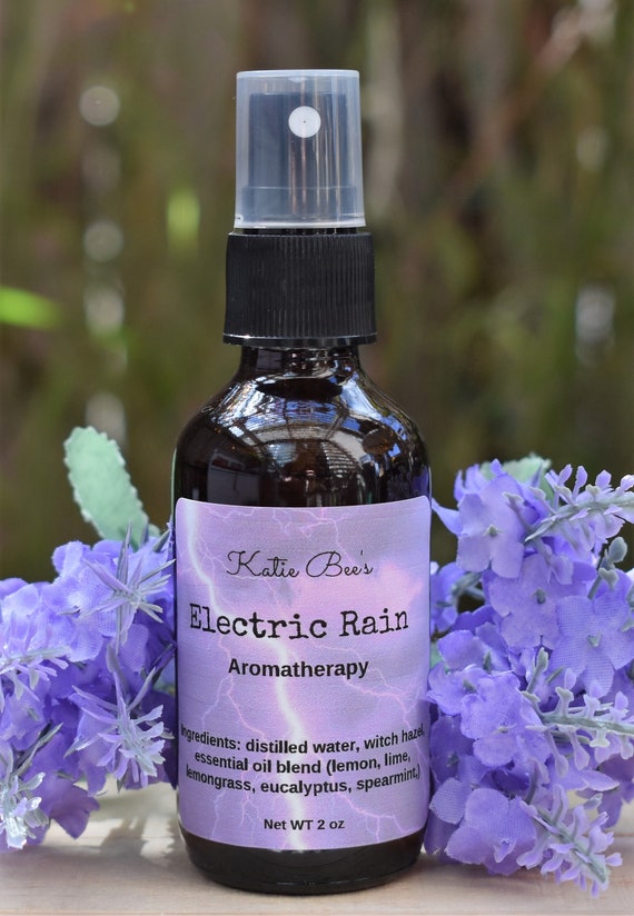 2 Oz Electric Rain Aromatherapy Room Spray Essential Oil Room Spray Room Mist Invigorating Aromatherapy