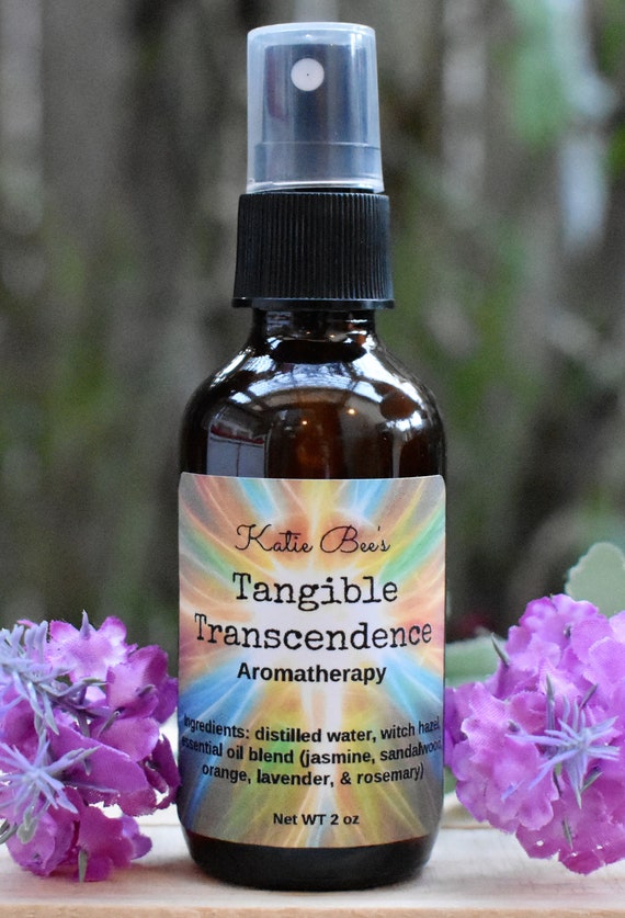 2 Oz Tangible Transcendence Aromatherapy Room Spray Essential Oil Room Spray Room Mist