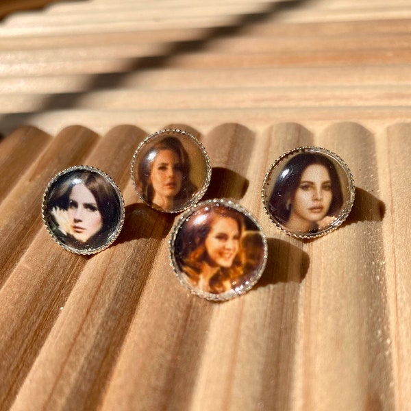 Lana Del Rey stud earrings