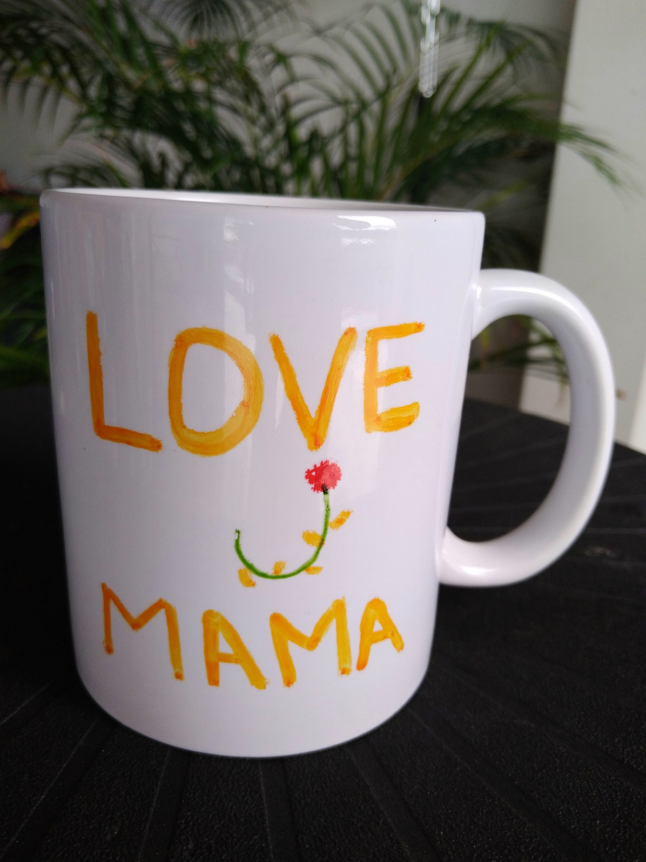 Mother's Day Hand Painted Mug