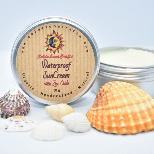 Waterproof Sunscreen Zinc Oxide Beeswax Natural Etsy