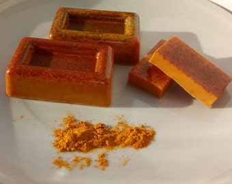 Turmeric & Goat Milk Soap Bar - Soothing for Dry Skin, Eczema, Acne and Psoriasis Soap - Skin Healing Soap - Reduces Scarring of Skin