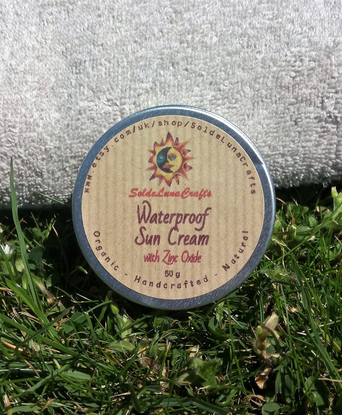 Waterproof Sunscreen Zinc Oxide Beeswax Natural Etsy