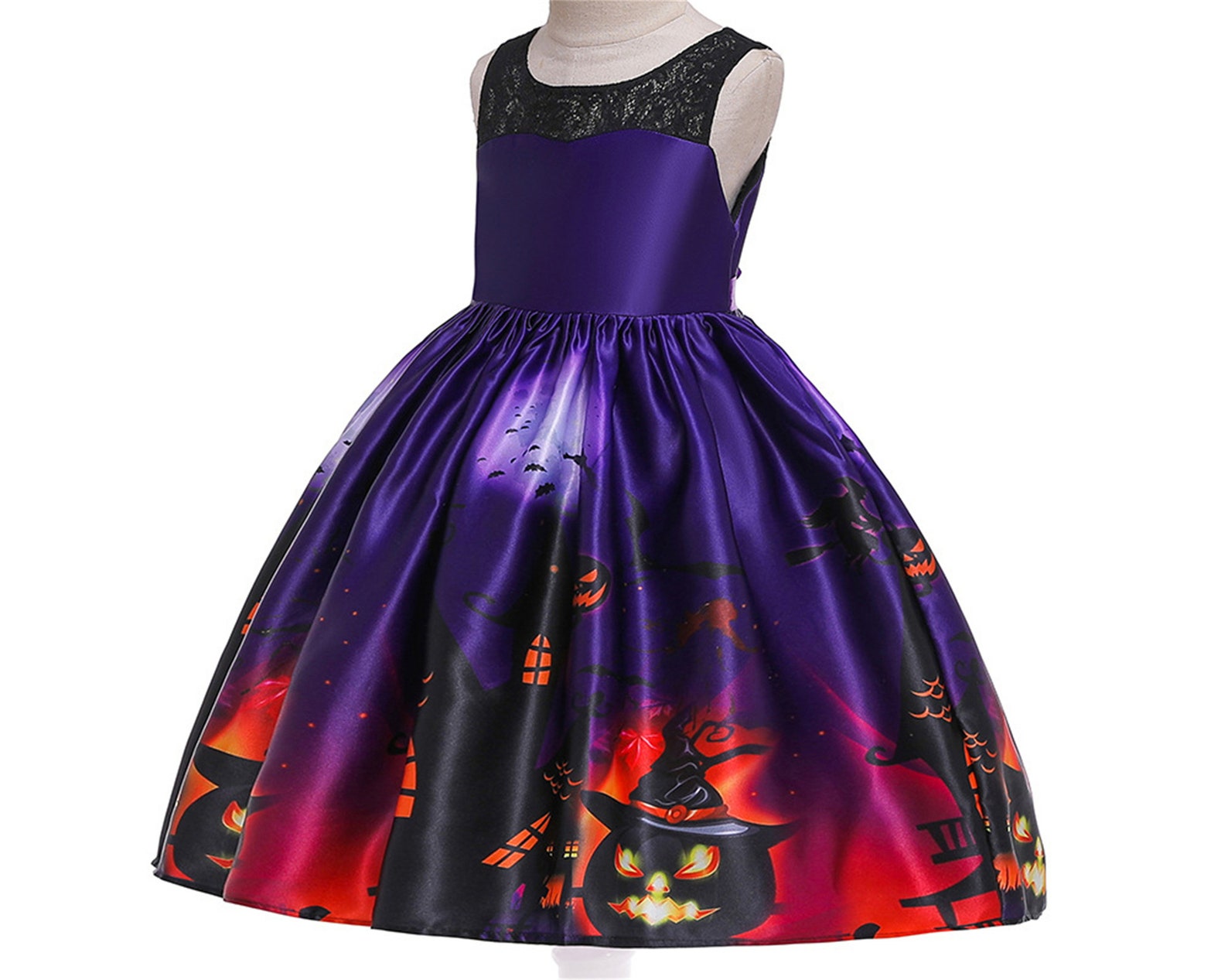 Girls Halloween Party Dress Kids Halloween Costume Switch Etsy