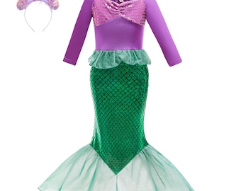 ariel kids costume