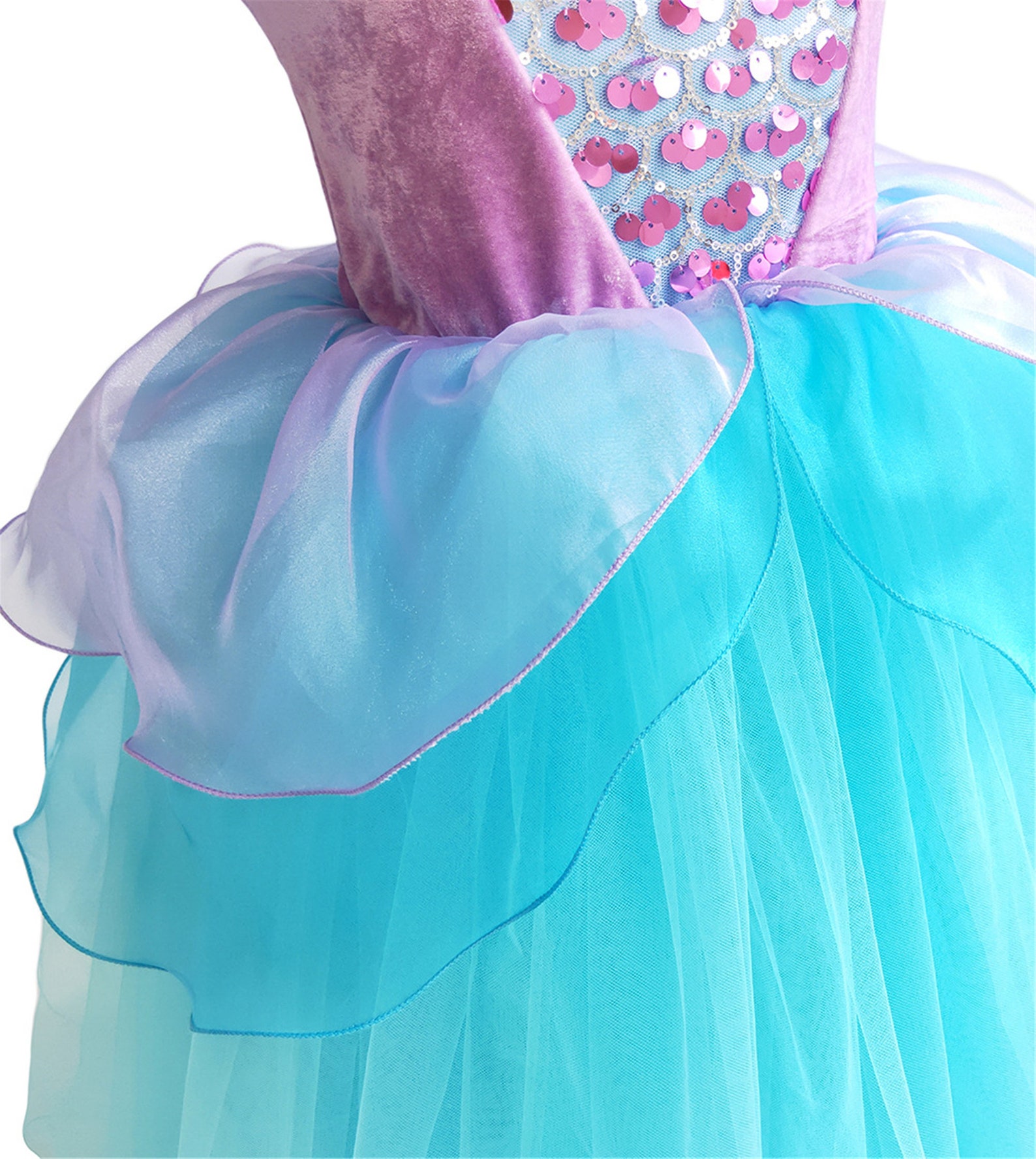Girls Mermaid Princess Dress Mermaid Party Costume Mermaid | Etsy