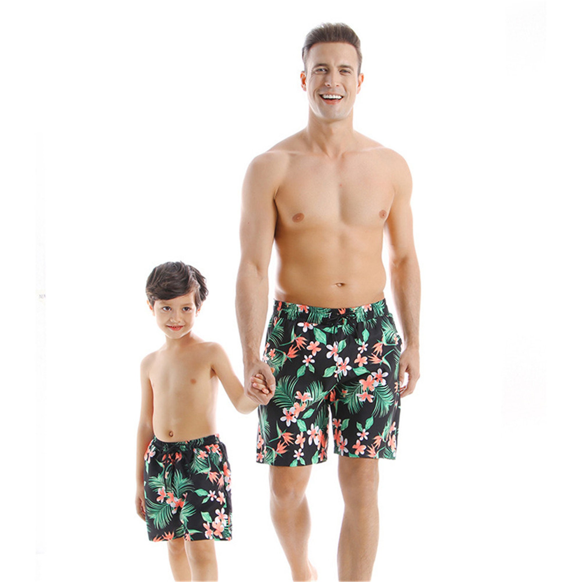2021 Family Matching Swimsuit Couples Swimwear Dad & Son Etsy