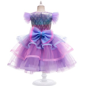 Girls Mermaid Princess Dress Mermaid Tutu Dress Kids Mermaid - Etsy