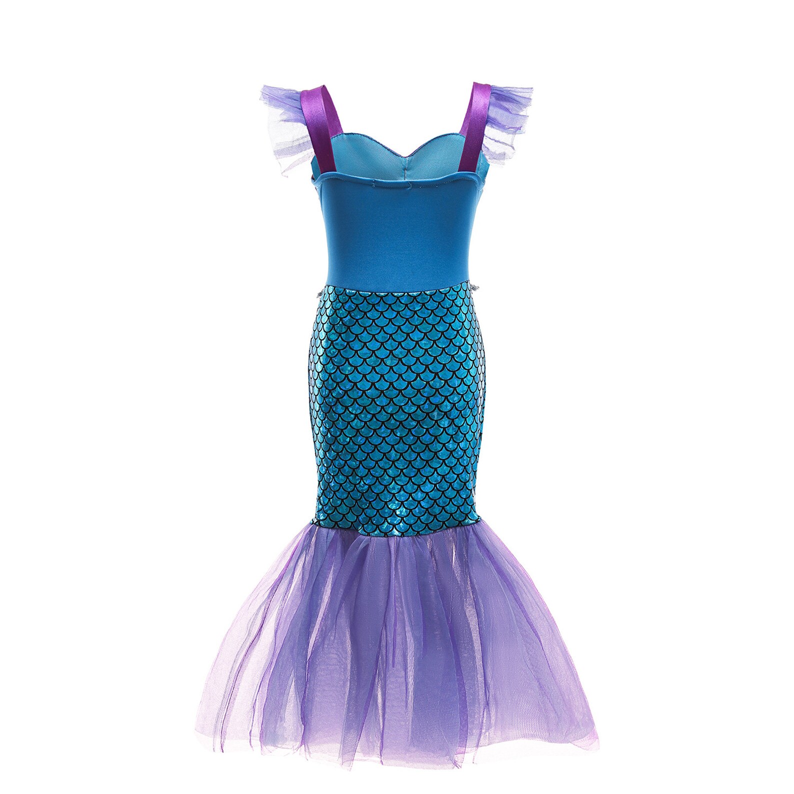Girls Mermaid Princess Dress Mermaid Dress up Mermaid Party - Etsy
