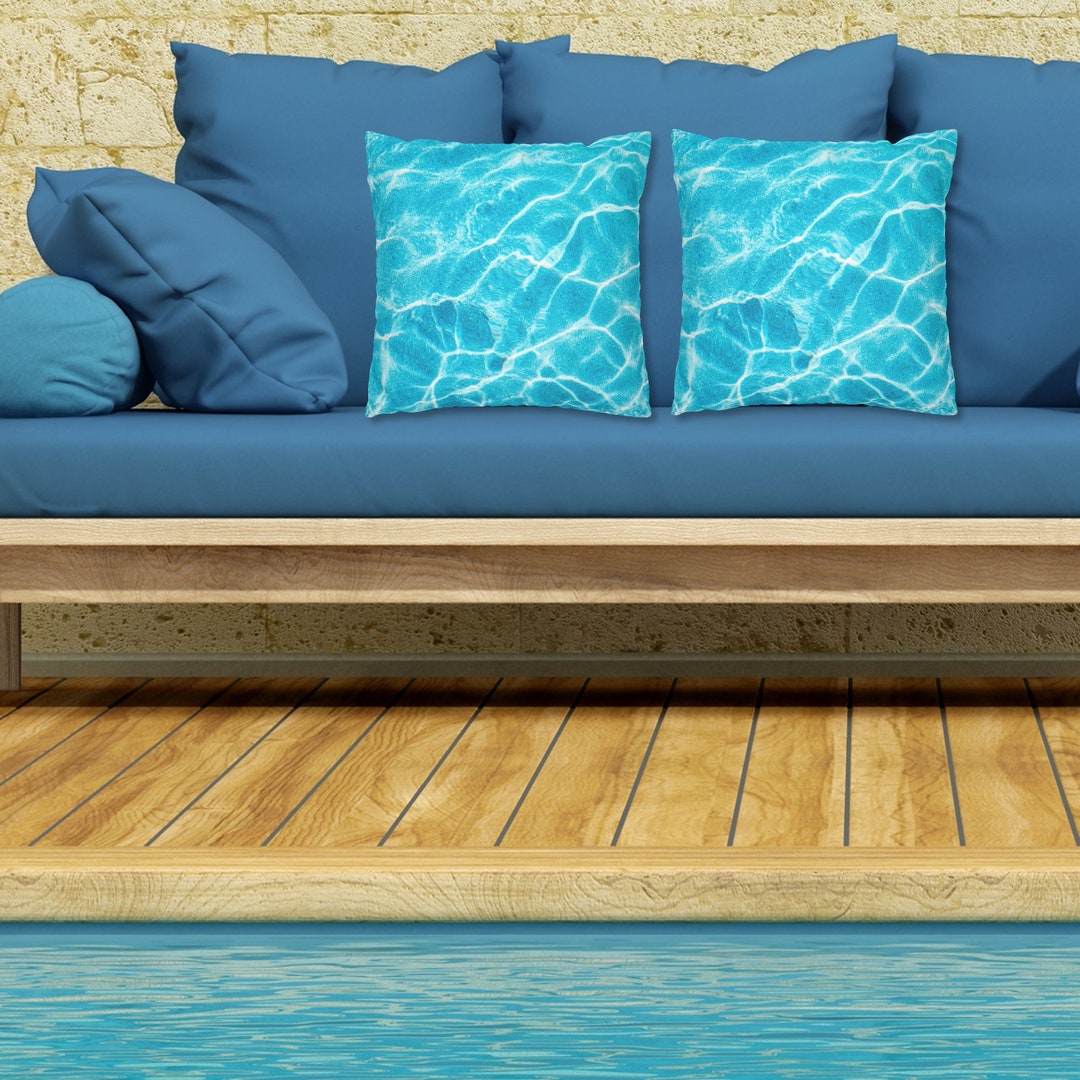 Swimming Pool Pillow Case Summer Beach Bedroom Decor Water Theme — free download