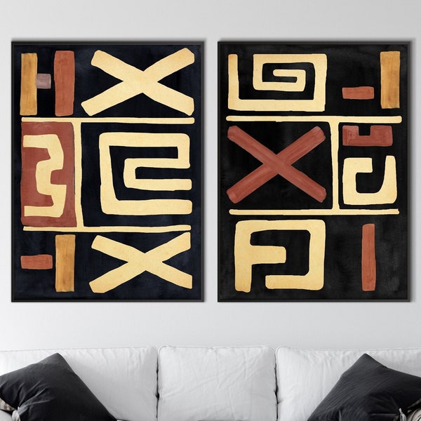 Tribal Wall Art Etsy