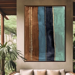 Stampa artistica con motivo in stile etnico, decorazione etnica, arte nera, beige, geometrica, tribale, stile boho, decorazione minima per la stanza, regalo ecologico per inaugurazione della casa