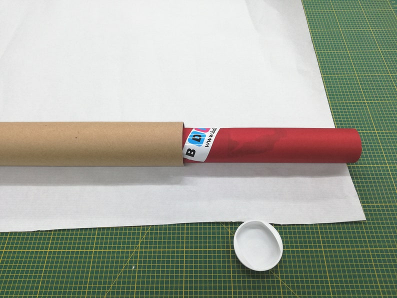 All physical prints are wrapped with tissue paper . The wrapped print is sent inside a rigid cardboard tube closed with plastic plugs, wrapped in brown paper, waterproofed with tape paper.