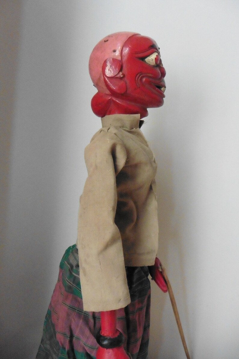  Wayang  Golek Gareng  uno de los Punakawan Etsy