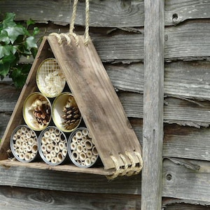 Bee,Bug Home (Recycled tins)