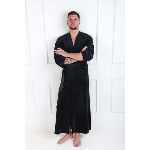 Long Bathrobe Etsy