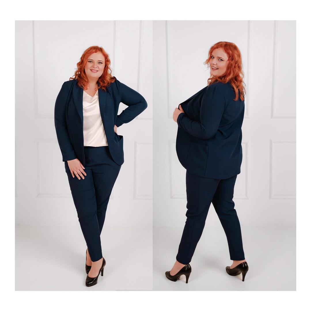 Hosenanzug Damen Plus Size