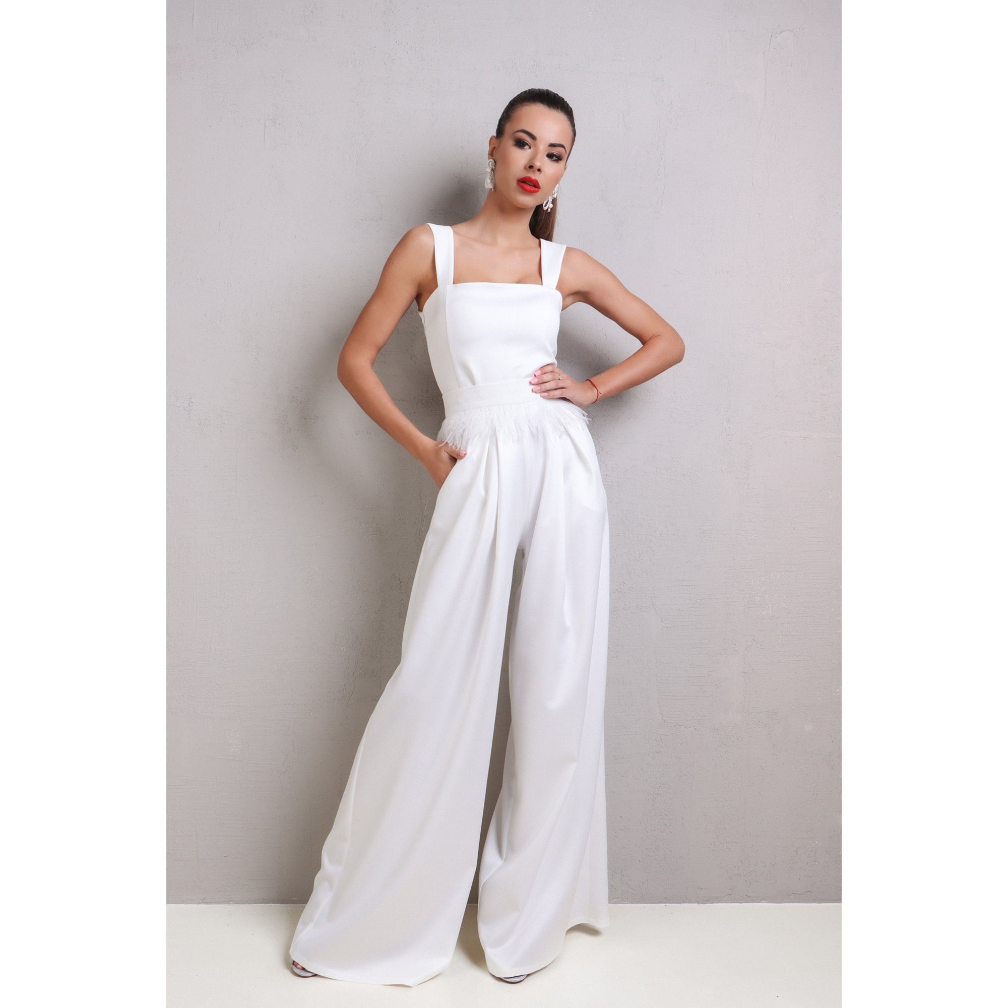 Palazzo Pants and Sleeveless Top Set Co 