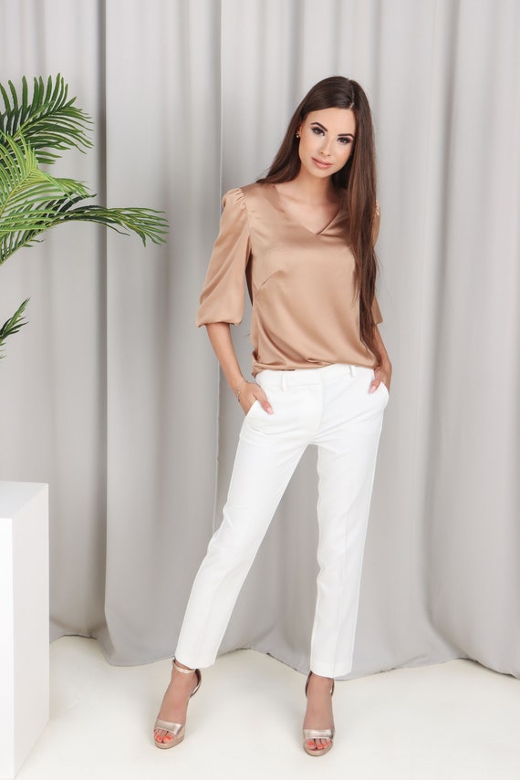 Blusas de seda 2020 new arrivals