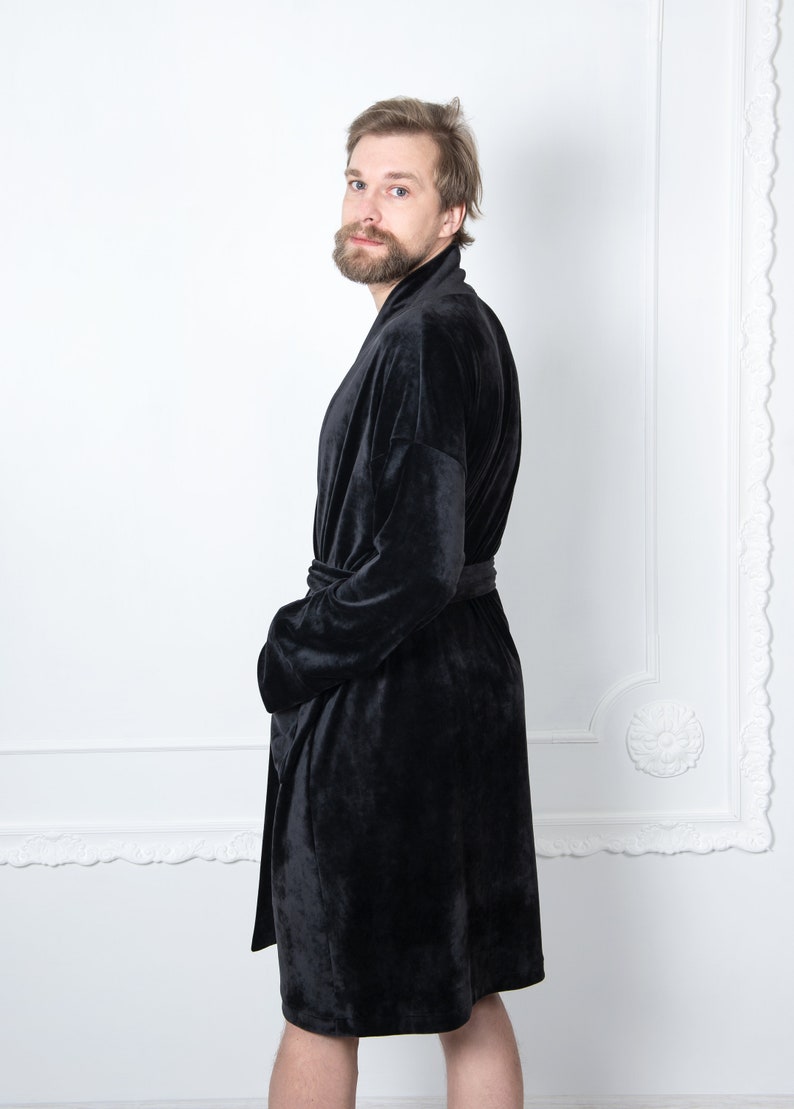robert graham men's terry velour robe