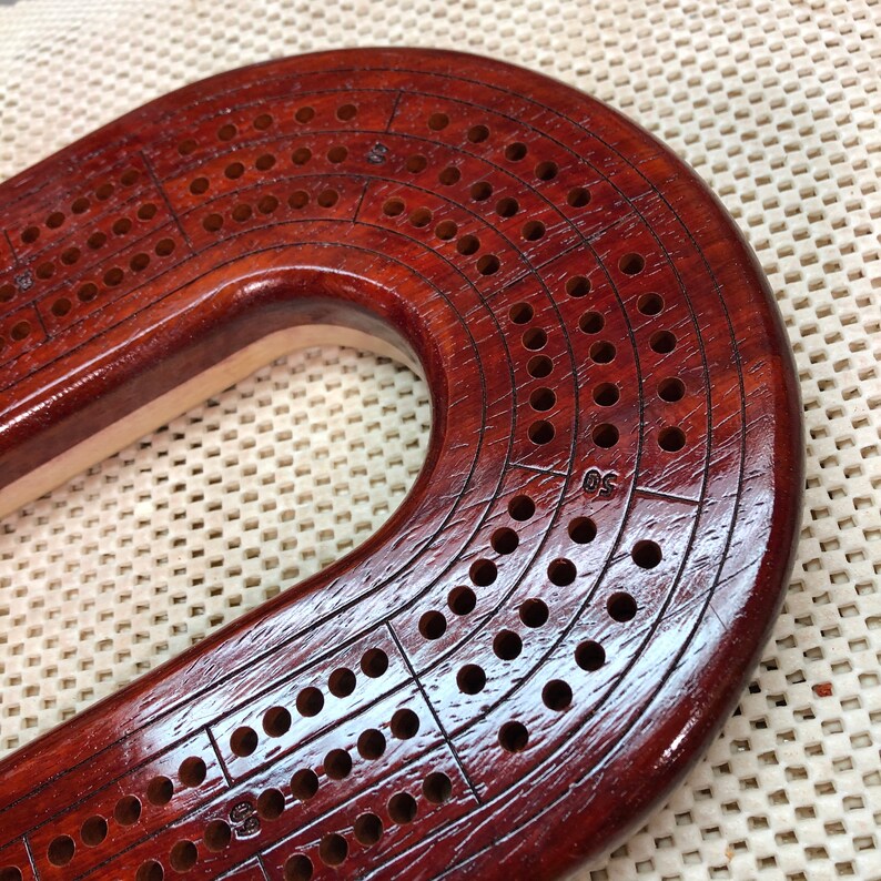 Padauk and Maple Giant Oval Crib Board