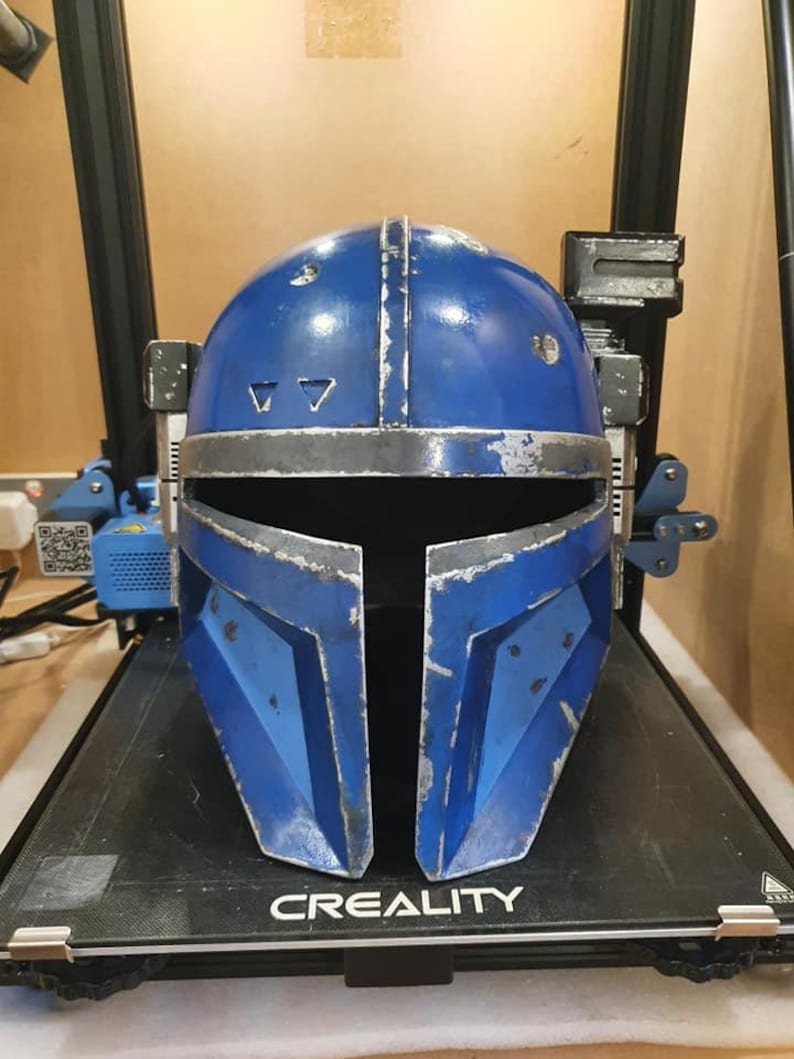 Paz Vizla Heavy Infantry Mandalorian Helmet Kit Etsy