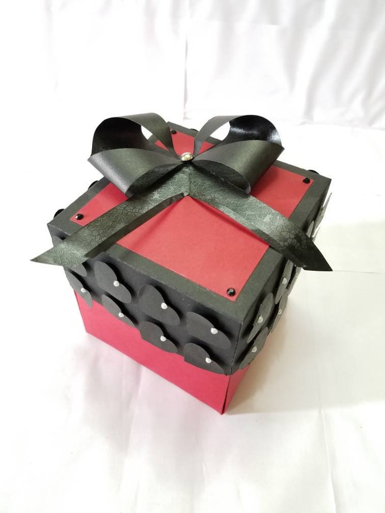 Muttertagsgeschenk Herz Origami Schachtel Explosion Foto Box Weihnachten Geschenk Für Vatertag Valentinstag Thanksgiving Jubiläum Vkc08