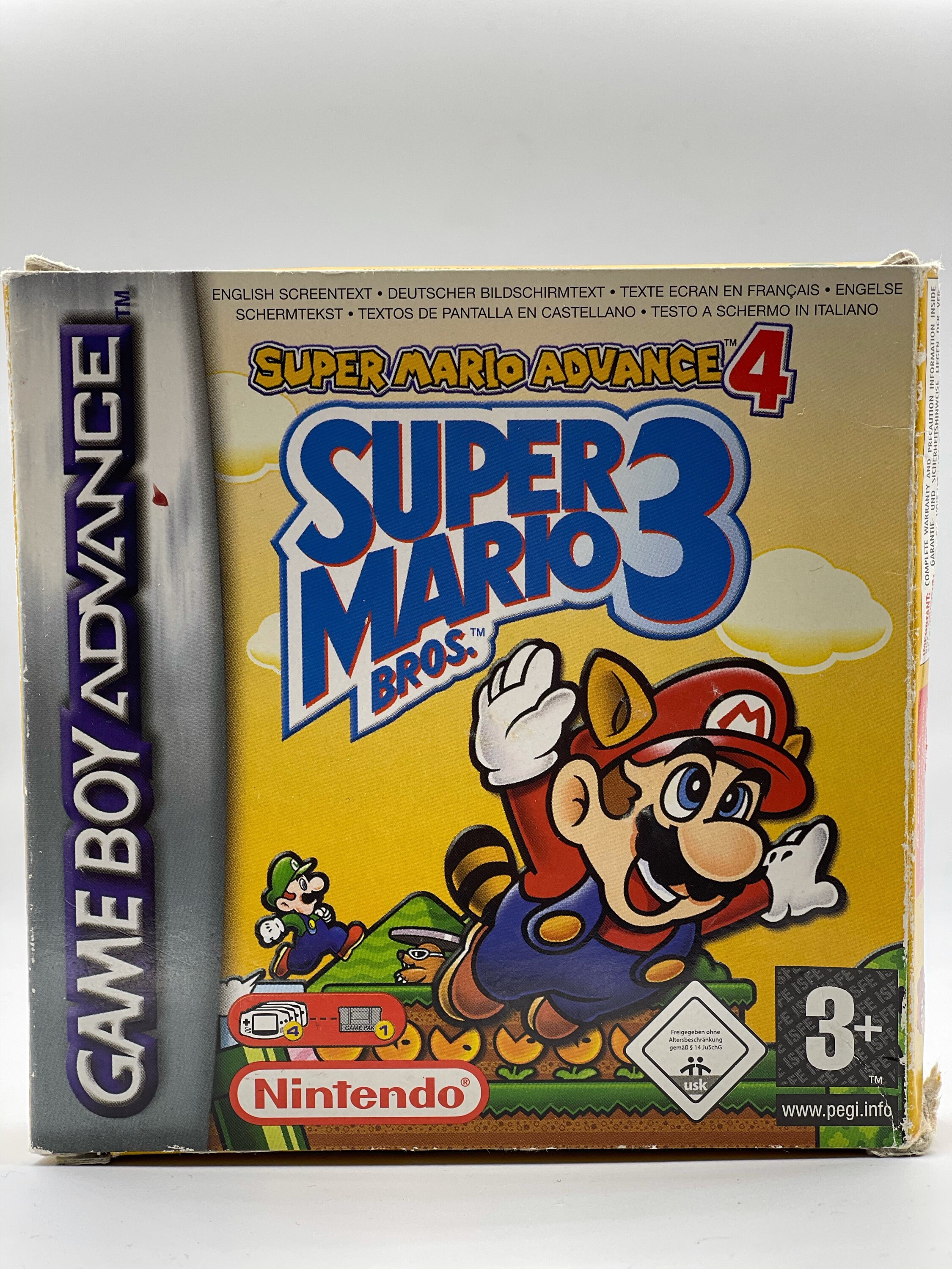 Super Mario Advance 4 Super Mario Bros 3 Gameboy Advance Etsy