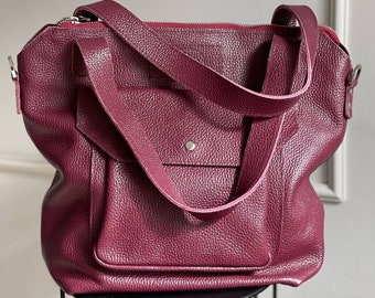 Women's Handbag Bag, Custom Leather Top Handle Bag for Women, Handmade Leather Bag, Elegant Leather Bag, Woman Leathe, Gifts for Momr Bag,