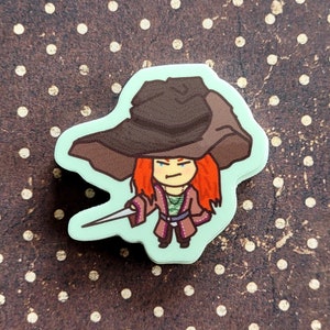 Anne Bonny: Big Hat Little Sword! • Black Sails • Waterproof Vinyl Sticker