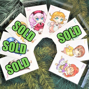 Harvest Moon: Animal Parade • Chibi Bachelorettes • Marker Drawings