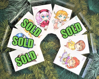 Harvest Moon: Animal Parade • Chibi Bachelorettes • Marker Drawings