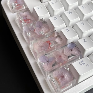 Purple spacebar keycap, Resin keycap, Space bar keycap, Novelty keycap, Valorant keycap, WASD keycap, Shift keycap, Esc keycap, Cute keycap