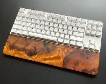 キーボード GROVEMADE Wood Keyboard Wrist Rest Leather Wrist Rest for Apple Keyboard | Grovemade®