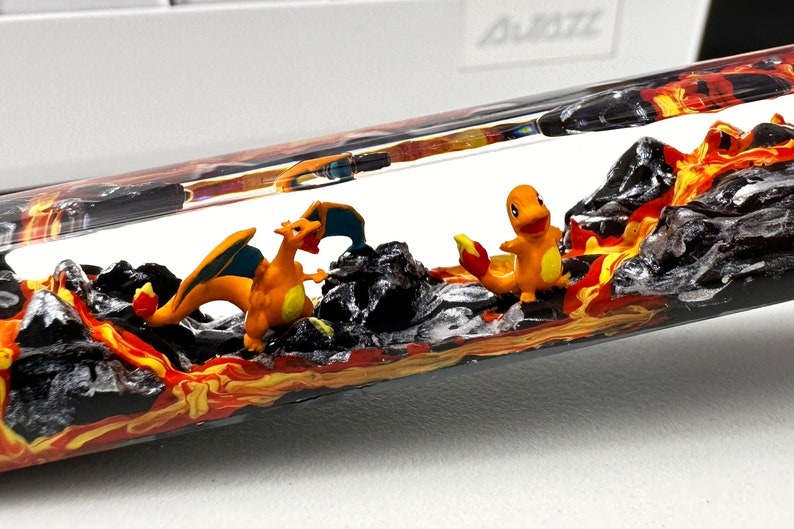 Custom keycaps, spacebar keycap, pokemon keycap, pokemon spacebar, custom spacebar, resin keycap set, 3d printed keycap, artisan spacebar image 3
