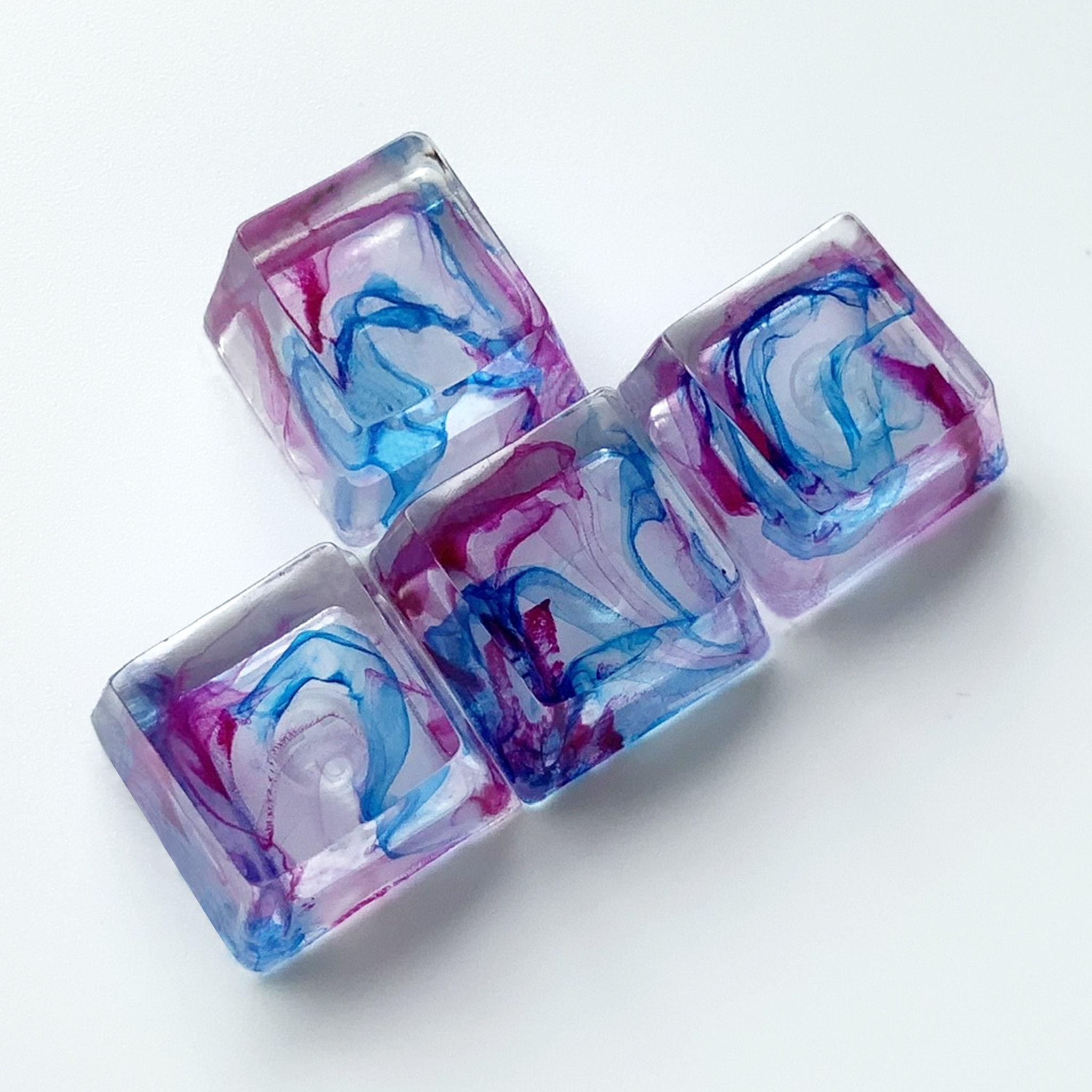 WASD Keycaps Arrow Keycaps Transparent Keycap Pink Keycaps - Etsy