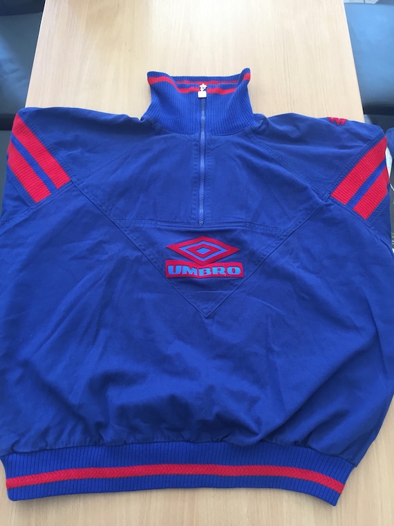 blue umbro jumper