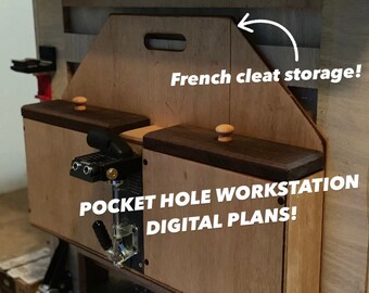 Massca M1 Pocket Hole Jig Workstation Plans (Digital Plans)