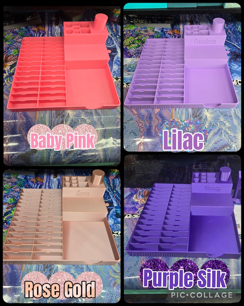 Kit Up Caddy 2.0 | Drill Organizer Storage | Custom Tool Holder | Drill Bag Organizer | Personalized Gift for Diamond Painting image 4