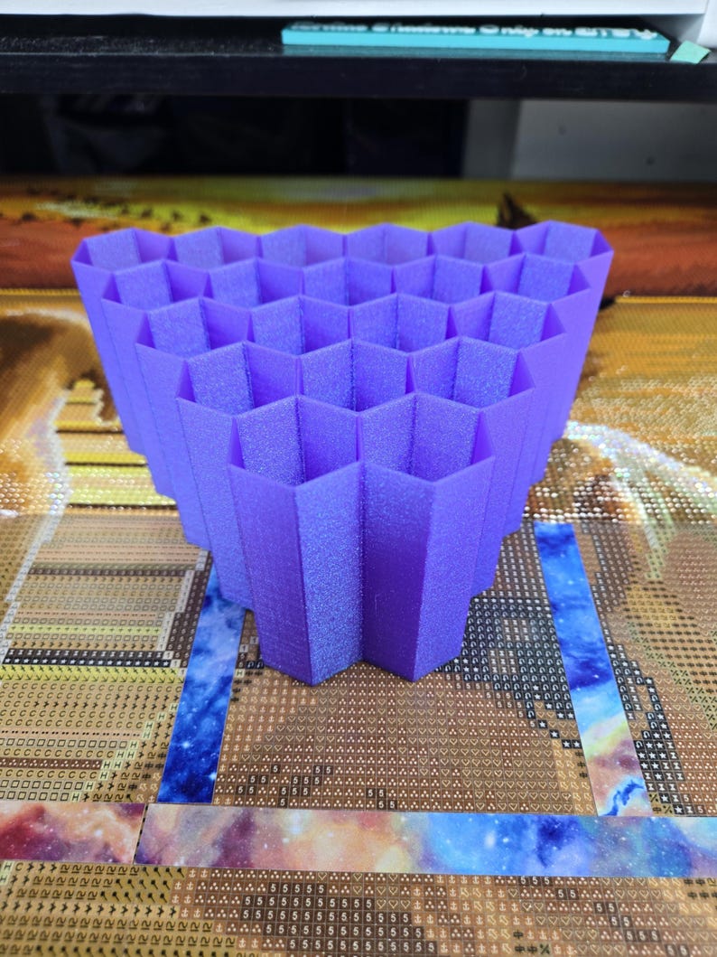 Penholder For Diamond Painting Pens (Holds 20) Amethyst