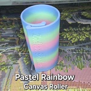 Dukrulle för diamantmålning | Förvaringsverktyg för 3D-utskrivet | Rulla ihop och skydda din duk utan veck