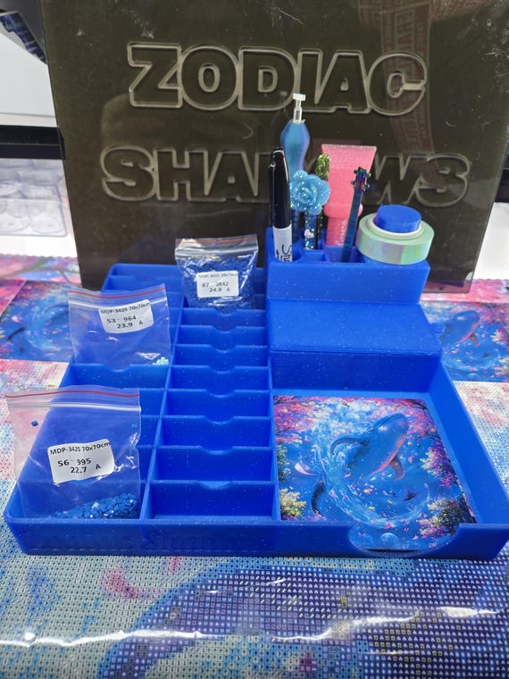 Kit Up Caddy 2.0 | Drill Organizer Storage | Custom Tool Holder | Drill Bag Organizer | Personalized Gift for Diamond Painting